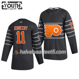 Lasten NHL Philadelphia Flyers Pelipaita Travis Konecny 11 Harmaa 2020 NHL All-Star Adidas Authentic 